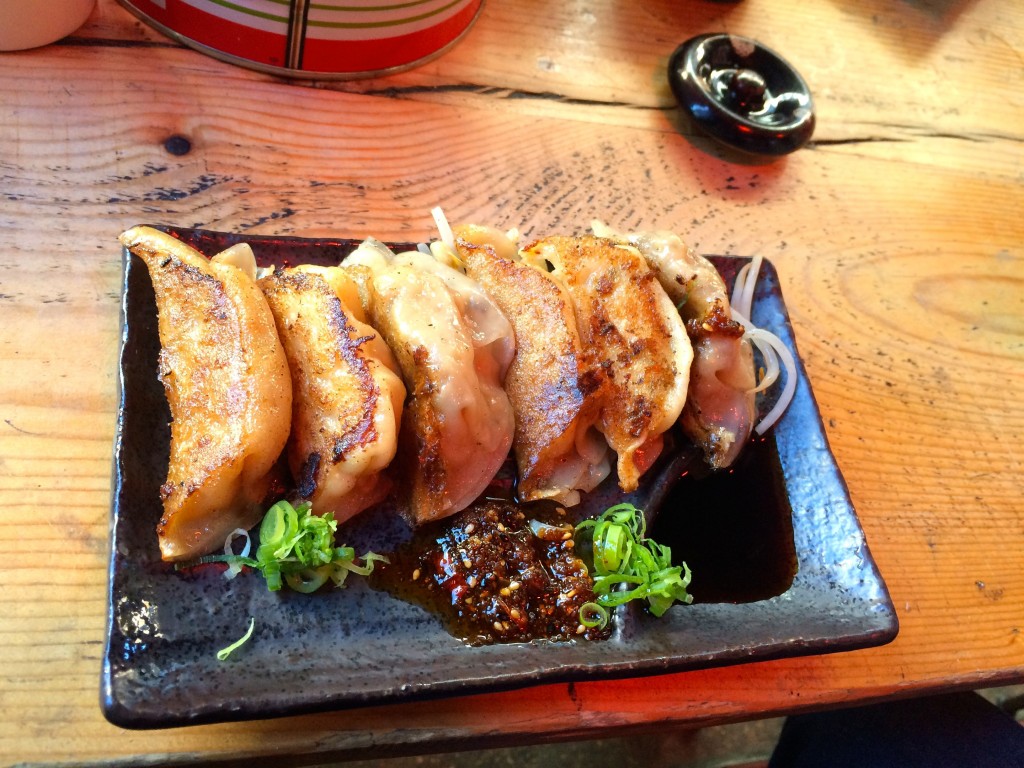 Tonkotsu gyoza, London