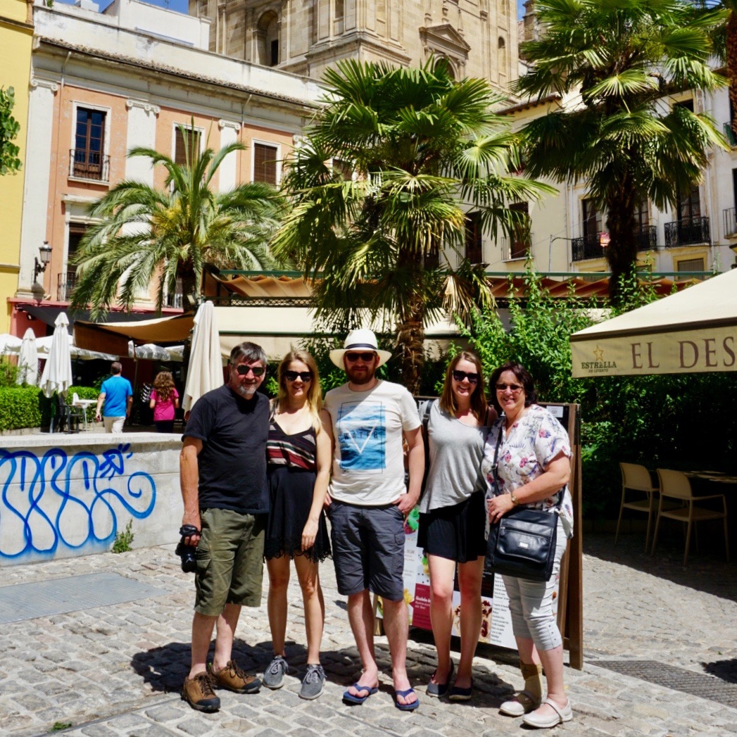 Family, Granada, Spain