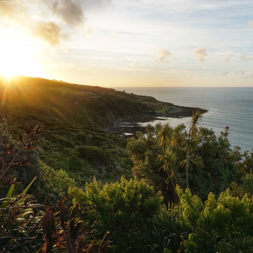 Sunset, Raglan, Waikato