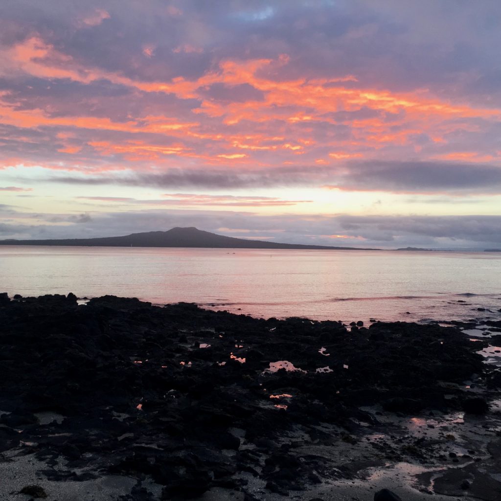 Sunrise, Rangitoto, Takapuna